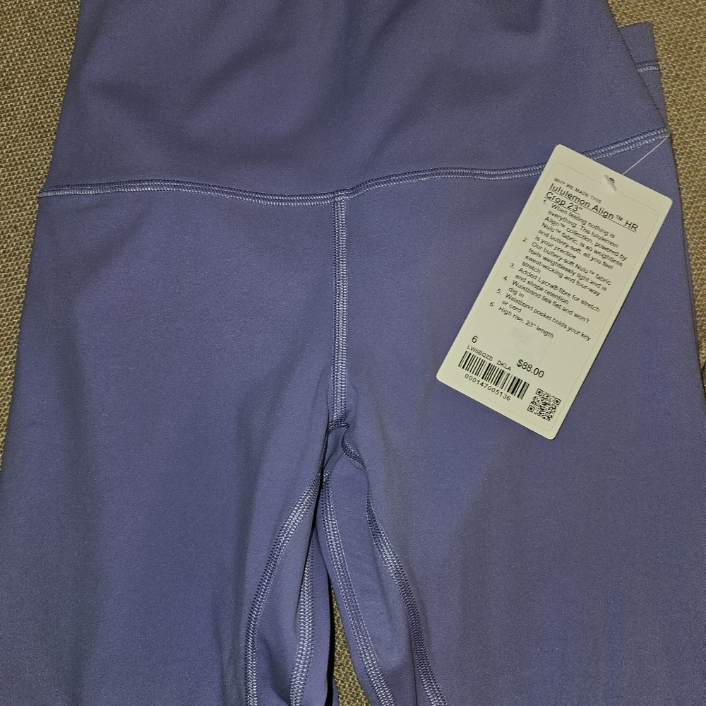 Lululemon Align HR Cropped 23"
